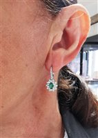 Earrings Crivelli Woman SMERALDO in Gold Smeraldo 0.83 Ct 024-1917 - 024-1917